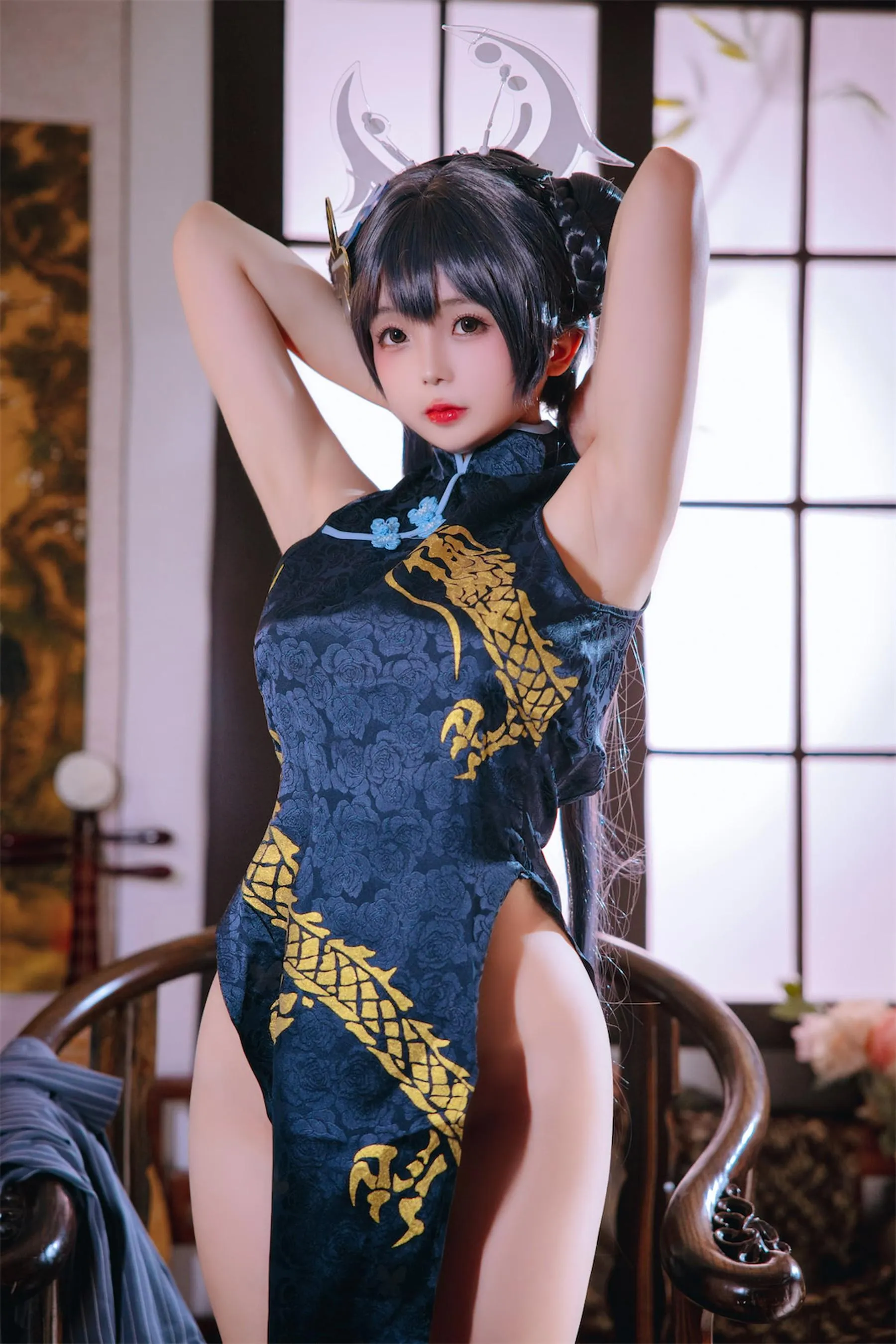 日奈娇 – NO.75 碧蓝档案妃咲 [47P]插图8